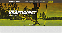 Desktop Screenshot of kraftloppet.com